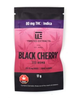 Twisted Extracts Black Cherry ZZZ Bomb (Indica)