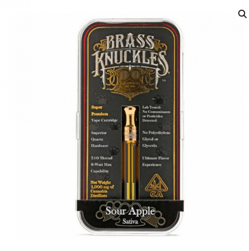 Brass Knuckles Cart -Sour Apple